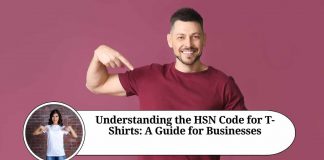 hsn code of t shirt
