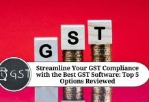 Streamline Your GST Compliance with the Best GST Software