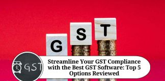 Streamline Your GST Compliance with the Best GST Software