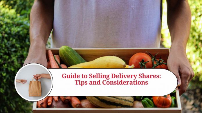 Guide to Selling Delivery Shares: Tips and Considerations