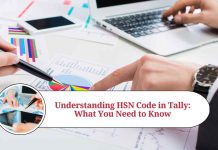 hsn code in tally