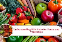 hsn code for fruits and vegetables