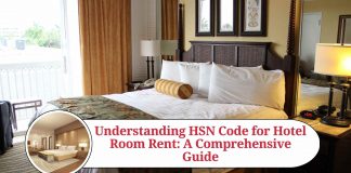 hsn code for hotel room rent
