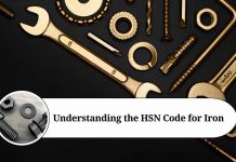 hsn code for iron