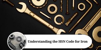 hsn code for iron