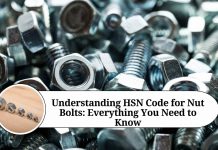 hsn code for nut bolt