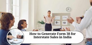 How to Generate Form 38 for Interstate Sales in India