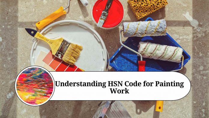 hsn code for painting work