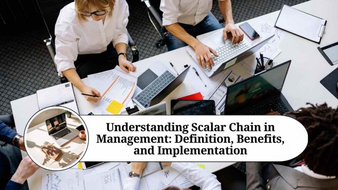 what is scalar chain in management