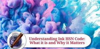 Understanding Ink HSN Code: What it is and Why it Matters
