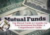 Top Mutual Funds to Consider for Your Investment Portfolio: A Comprehensive Guide