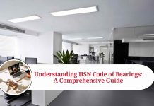 hsn code of bearing