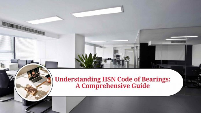 hsn code of bearing