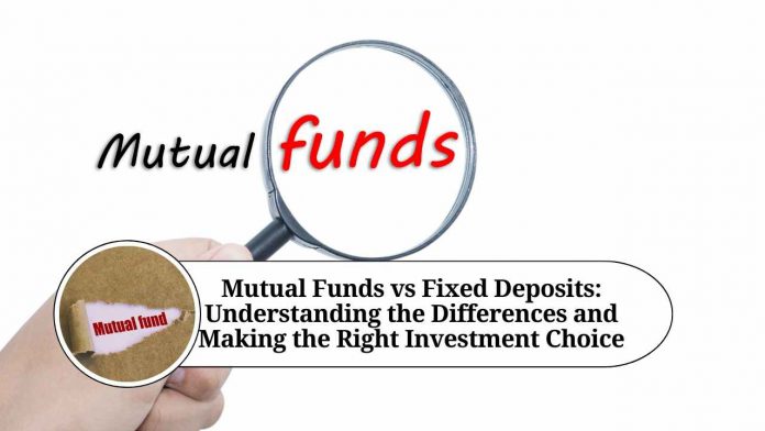 mutual funds vs fixed deposit