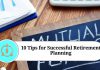 10 Tips for Successful Retirement Planning