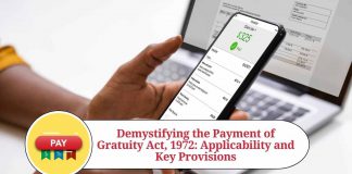 payment of gratuity act 1972 applicability