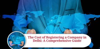 cost of registering a company in delhi