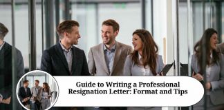 Resignation Letter Format