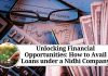 Unlocking Financial Opportunities: How to Avail Loans under a Nidhi Company
