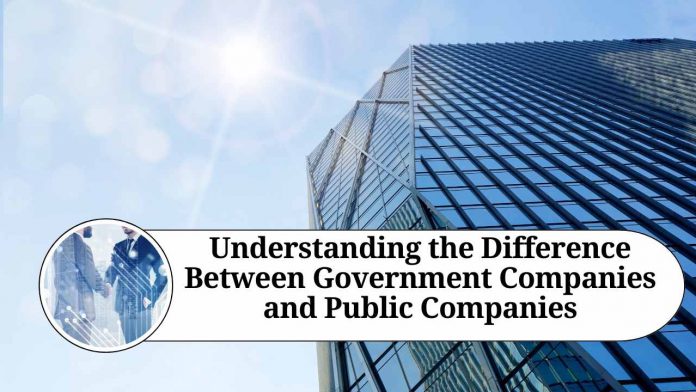 difference between government company and public company