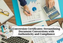 what is conversion certificate