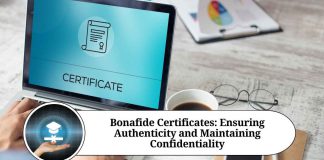 bonafide certificate format