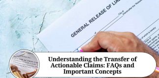 Understanding the Transfer of Actionable Claims: FAQs and Important Concepts"
