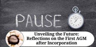 Unveiling the Future: Reflections on the First AGM after Incorporation