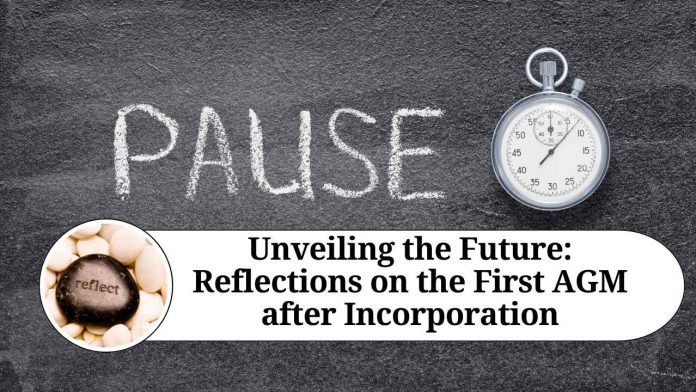 Unveiling the Future: Reflections on the First AGM after Incorporation