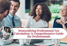 professional tax calculation