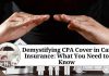 Demystifying CPA Cover in Car Insurance: What You Need to Know