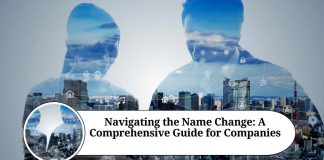 how to change company name