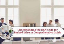 barbed wire hsn code