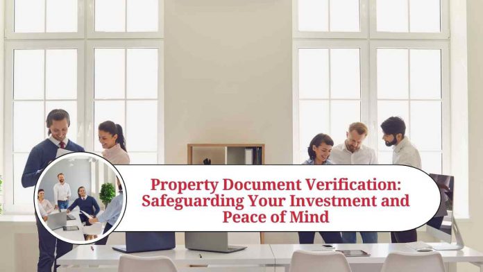 property documents verification