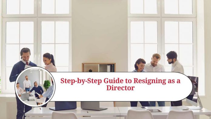 procedure for resignation of director