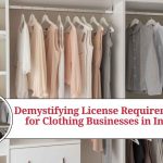 license required for clothing business in india