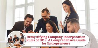 company incorporation rules 2019