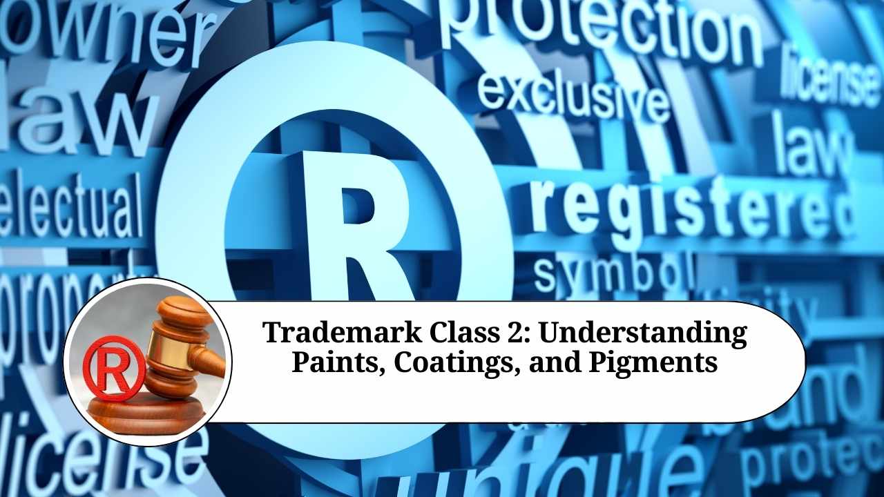 Class 2 - Paints Trademark Registration in India | Wordmark, Logo