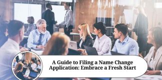 name change application