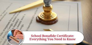 School Bonafide Certificate: Everything You Need to Know