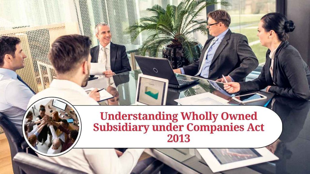 Understanding Wholly Owned Subsidiary Under Companies Act 2013 ...