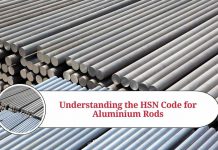 aluminium rod hsn code