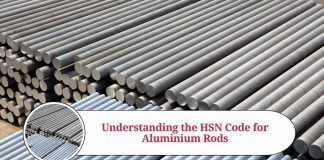 aluminium rod hsn code