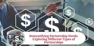 types of partnership deed