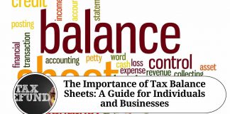 The Importance of Tax Balance Sheets: A Guide for Individuals and Businesses