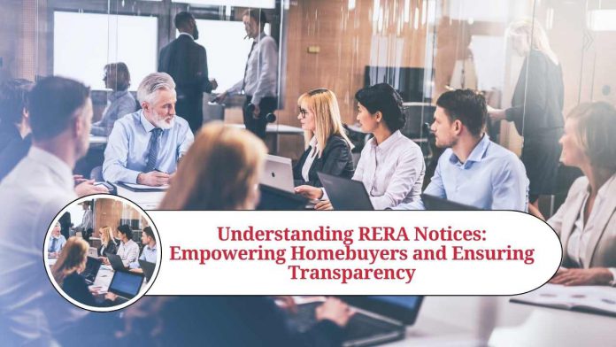 rera notices