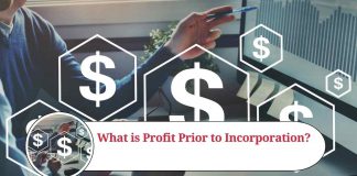 what is profit prior to incorporation