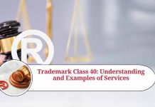 Trademark Class 40