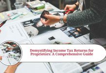 income tax return for proprietor