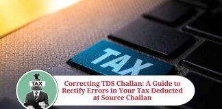tds challan correction
